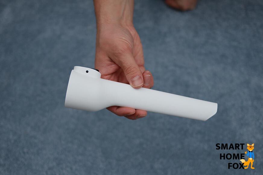 Die Staubbürste ohne Borsten